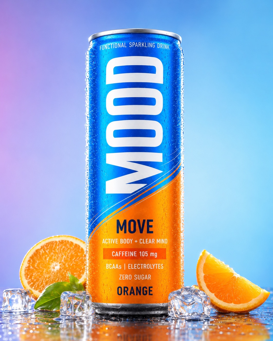 MOVE Orange Dose mit Orangensplash